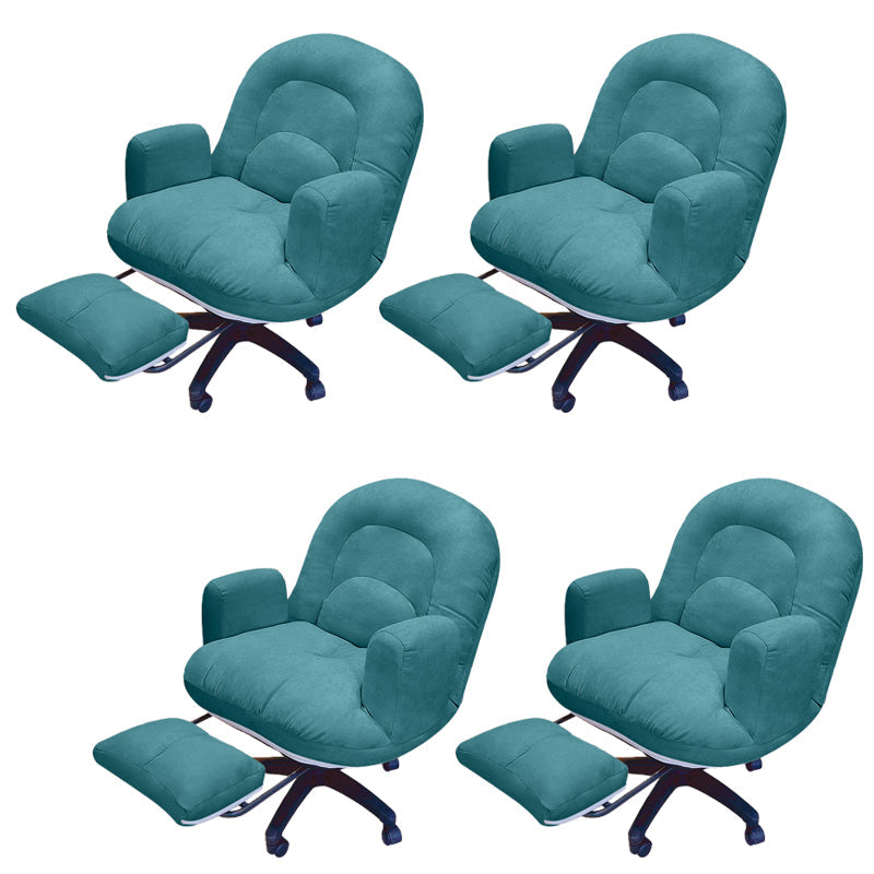 Sedia da ufficio moderna senza braccioless a braccioletta regolabile sedia a scorrimento