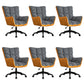 Modern Armless Office Chair Tilt Mechanism Adjustable Seat Height Desk Chair