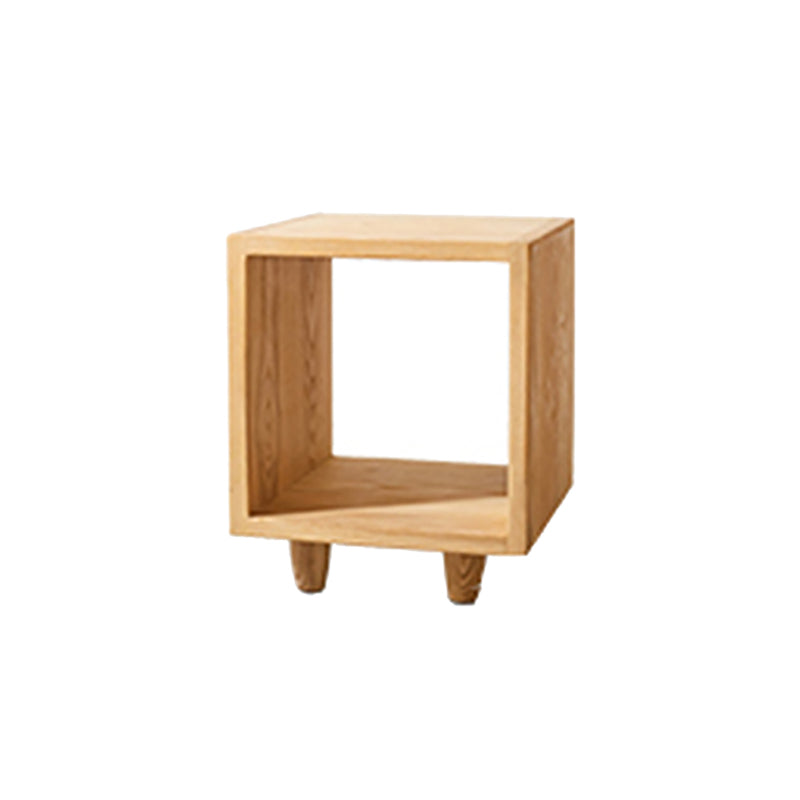 Estantería trasera abierta de estilo moderno, estantería de madera maciza para oficina