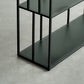 Modern Style Open Back Bookshelf Standard Metal Bookcase with Shelves Clearhalo 'Bookcases' 'furn' 'furn_bookcases' 'Furniture' 'Office Furniture' 7518183
