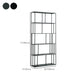 Modern Style Open Back Bookshelf Standard Metal Bookcase with Shelves Clearhalo 'Bookcases' 'furn' 'furn_bookcases' 'Furniture' 'Office Furniture' 7518185