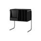 Modern Style Solid Wood Bookshelf Closed Back Bookcase with Doors Black Clearhalo 'Bookcases' 'furn' 'furn_bookcases' 'Furniture' 'Office Furniture' 7518188