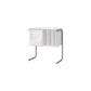Modern Style Solid Wood Bookshelf Closed Back Bookcase with Doors White Clearhalo 'Bookcases' 'furn' 'furn_bookcases' 'Furniture' 'Office Furniture' 7518190
