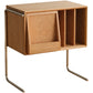 Modern Style Solid Wood Bookshelf Closed Back Bookcase with Doors Clearhalo 'Bookcases' 'furn' 'furn_bookcases' 'Furniture' 'Office Furniture' 7518196