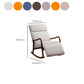 Wood Base Rocking Chair Leisure Upholstered Lazy Sofa Chair for Living Room Clearhalo 'Chairs & Seating' 'furn' 'furn_rocking_chairs' 'Furniture' 'Living Room Furniture' 'Rocking Chairs' 'rocking_chairs' 7518372