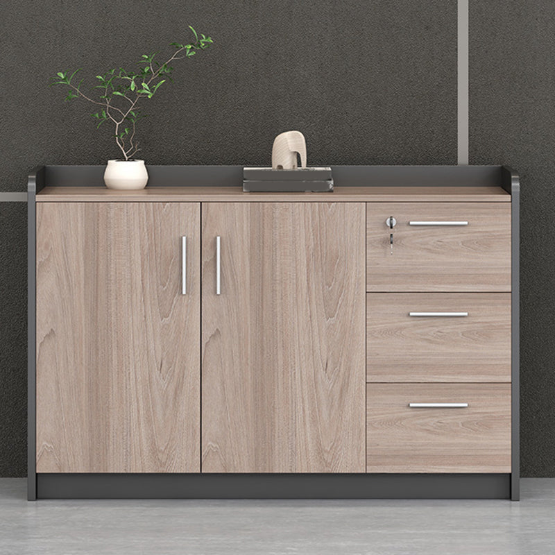 Middeleeuwse moderne bestandskast houten frame opslag bestandskast