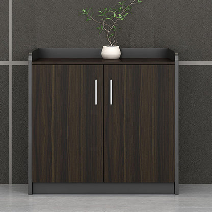 Babor de almacenamiento de marco de madera de archivos modernos medievales