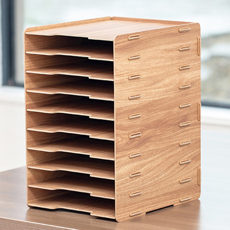 Modern Vertical Filing Cabinet Wooden Frame File Cabinet for Office Clearhalo 'Filing Cabinets' 'filling_cabinets' 'furn' 'furn_filling_cabinets' 'Furniture' 'Office Furniture' 7518414