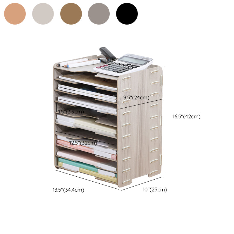 Modern Vertical Filing Cabinet Wooden Frame File Cabinet for Office Clearhalo 'Filing Cabinets' 'filling_cabinets' 'furn' 'furn_filling_cabinets' 'Furniture' 'Office Furniture' 7518430