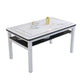 Modern Tempered Glass Desktop Rectangle Dining Table for Dining Room Clearhalo 'Dining Tables & Seating' 'Dining Tables' 'dining_table' 'furn' 'furn_dining_table' 'Furniture' 'Kitchen & Dining Furniture' 7519460
