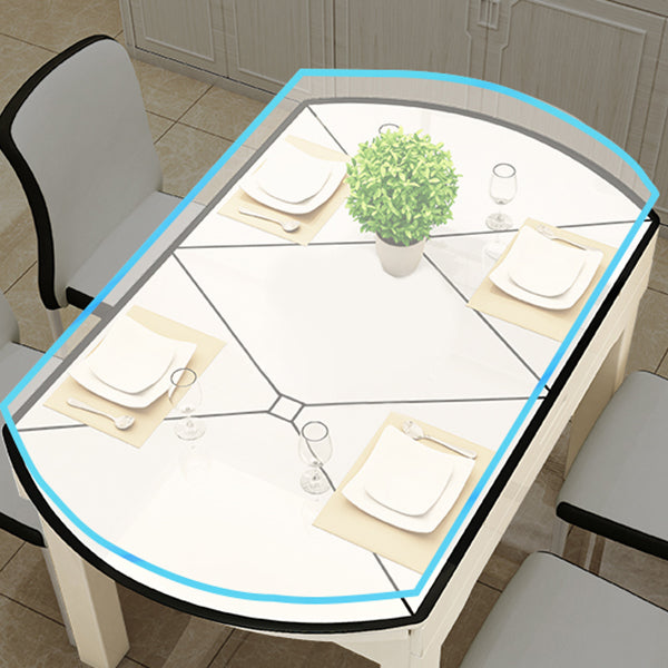 Table à manger extensible de bureau en verre moderne, base en chêne pour salle à manger