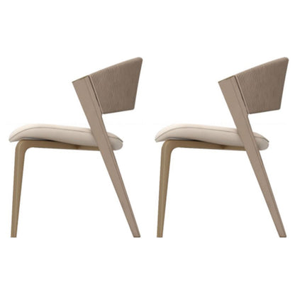 Hochglänzender weißer Stein -Esstisch Set für das Haus 02.01.5.