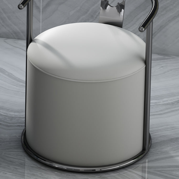 Moderne Armlehre im Rückenlehne Kissenstuhl mit Metallbasis für Wohnzimmer