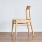 Silla lateral contemporánea de madera silla de comedor de madera para el hogar