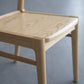 Silla lateral contemporánea de madera silla de comedor de madera para el hogar