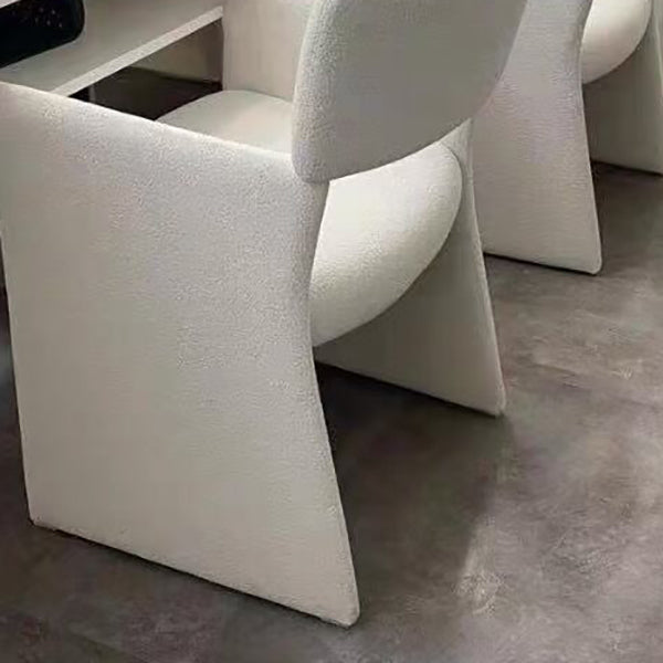 Silla de brazo de estilo contemporáneo de madera de madera de acento de comedor de madera para la cocina