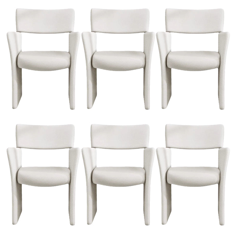 Silla de brazo de estilo contemporáneo de madera de madera de acento de comedor de madera para la cocina