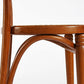 Contemporary Side Chair Open Back Wood Dining Room Chair for Home
