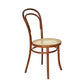 Contemporary Side Chair Open Back Wood Dining Room Chair for Home