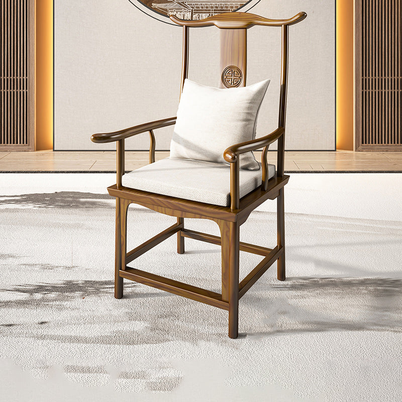 Contemporary Style Chair Wood Dining Accent Chair for Kitchen Clearhalo 'Dining Chairs' 'Dining Tables & Seating' 'dining_chair' 'furn' 'furn_dining_chair' 'Furniture' 'Kitchen & Dining Furniture' 7520071