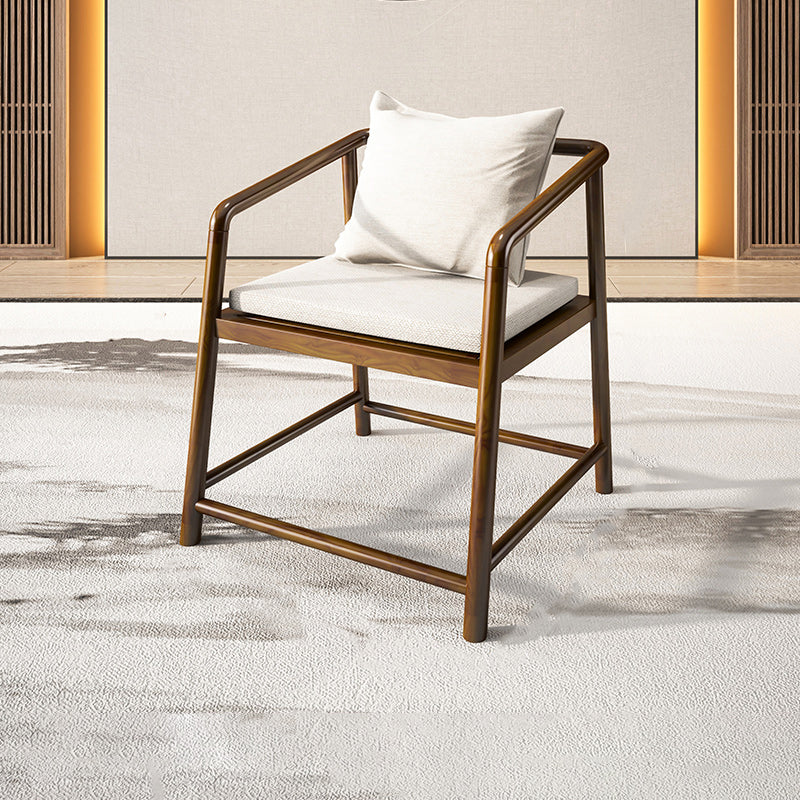 Contemporary Style Chair Wood Dining Accent Chair for Kitchen Clearhalo 'Dining Chairs' 'Dining Tables & Seating' 'dining_chair' 'furn' 'furn_dining_chair' 'Furniture' 'Kitchen & Dining Furniture' 7520075