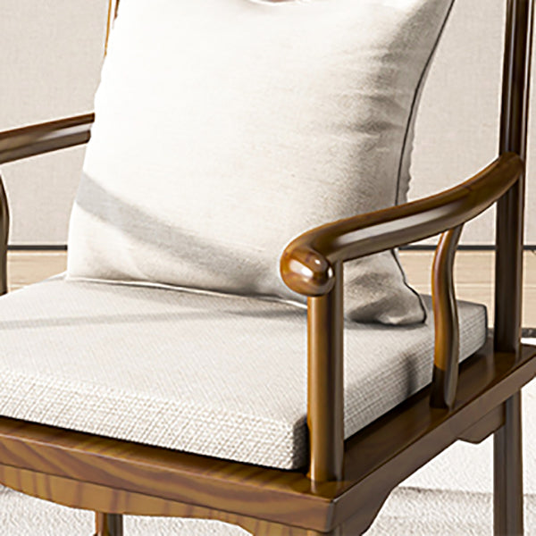 Contemporary Style Chair Wood Dining Accent Chair for Kitchen Clearhalo 'Dining Chairs' 'Dining Tables & Seating' 'dining_chair' 'furn' 'furn_dining_chair' 'Furniture' 'Kitchen & Dining Furniture' 7520078