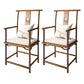 Contemporary Style Chair Wood Dining Accent Chair for Kitchen Dark Brown 2 Piece Set Clearhalo 'Dining Chairs' 'Dining Tables & Seating' 'dining_chair' 'furn' 'furn_dining_chair' 'Furniture' 'Kitchen & Dining Furniture' 7520111