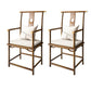 Contemporary Style Chair Wood Dining Accent Chair for Kitchen Light Brown 2 Piece Set Clearhalo 'Dining Chairs' 'Dining Tables & Seating' 'dining_chair' 'furn' 'furn_dining_chair' 'Furniture' 'Kitchen & Dining Furniture' 7520119