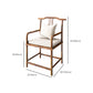 Contemporary Style Chair Wood Dining Accent Chair for Kitchen Clearhalo 'Dining Chairs' 'Dining Tables & Seating' 'dining_chair' 'furn' 'furn_dining_chair' 'Furniture' 'Kitchen & Dining Furniture' 7520145