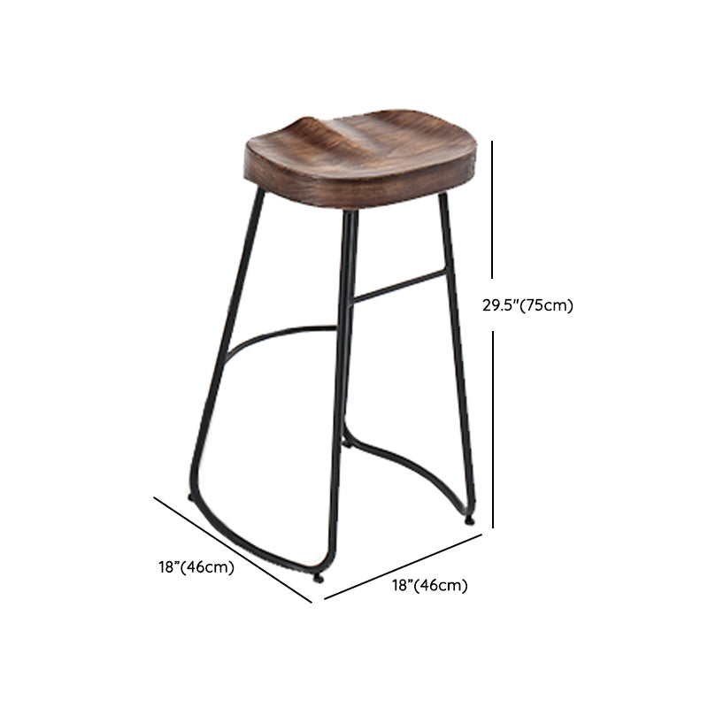 1/4/7 Pieces Industrial Rectangular Wood Top Pub Table with Metal Bar Stool Set Clearhalo 'Bar Furniture' 'furn' 'furn_home_bar_bar_sets' 'Furniture' 'Home Bars & Bar Sets' 'home_bar_bar_sets' 'Kitchen & Dining Furniture' 7520334