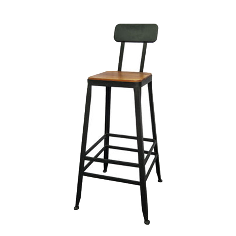 Rectangle Bar Pub Table Set 1/5 Pcs Iron Frame Bar Table and Stools Chair(s) None Black Clearhalo 'Bar Furniture' 'furn' 'furn_home_bar_bar_sets' 'Furniture' 'Home Bars & Bar Sets' 'home_bar_bar_sets' 'Kitchen & Dining Furniture' 7520427