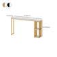 Table de barre rectangulaire de style moderne, table en pierre stockable pour le salon