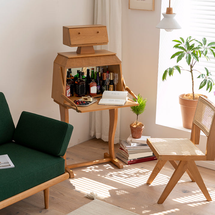 Server da pranzo contemporaneo Server a buffet ciliegia per sala da pranzo