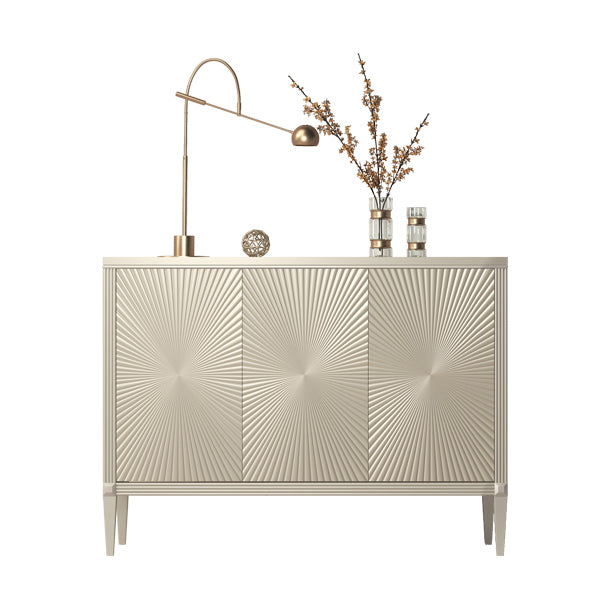 Tavolo da tavolo a buffet glam tavolo da sideboard in legno con gambe per sala da pranzo