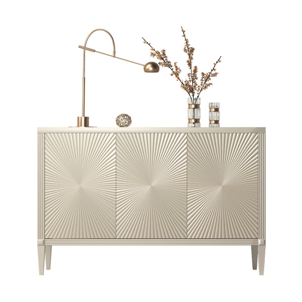 Tavolo da tavolo a buffet glam tavolo da sideboard in legno con gambe per sala da pranzo