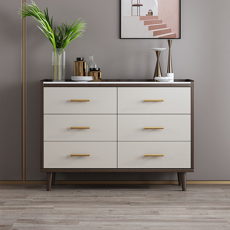 Mesa de piedra del gabinete del aparador glamoroso con piernas para la cocina