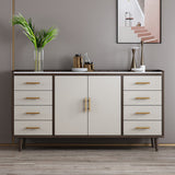 Mesa de piedra del gabinete del aparador glamoroso con piernas para la cocina