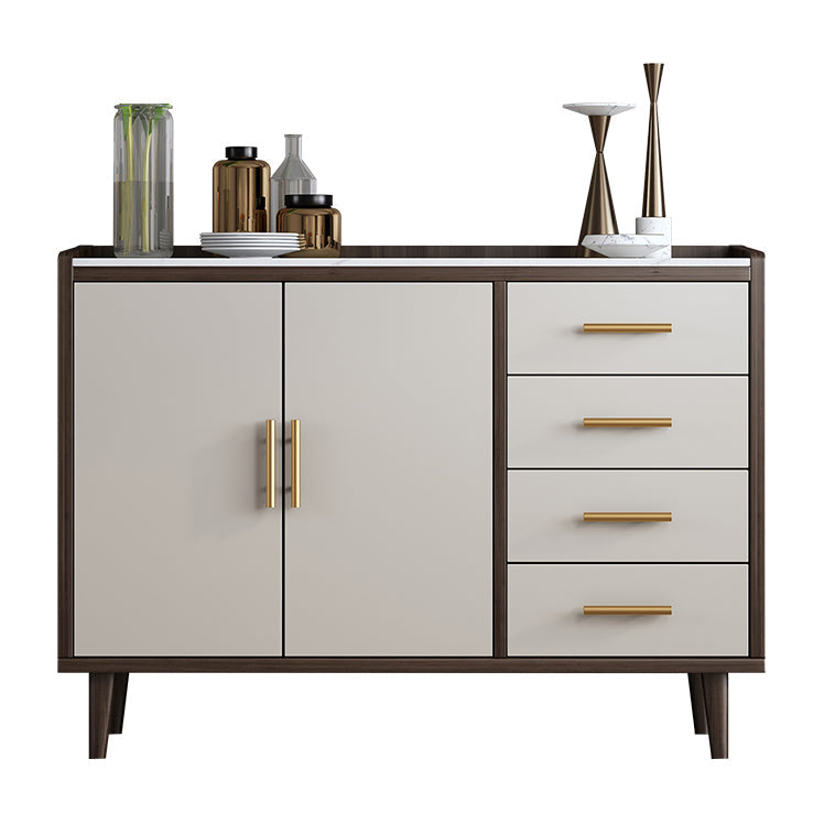 Mesa de piedra del gabinete del aparador glamoroso con piernas para la cocina