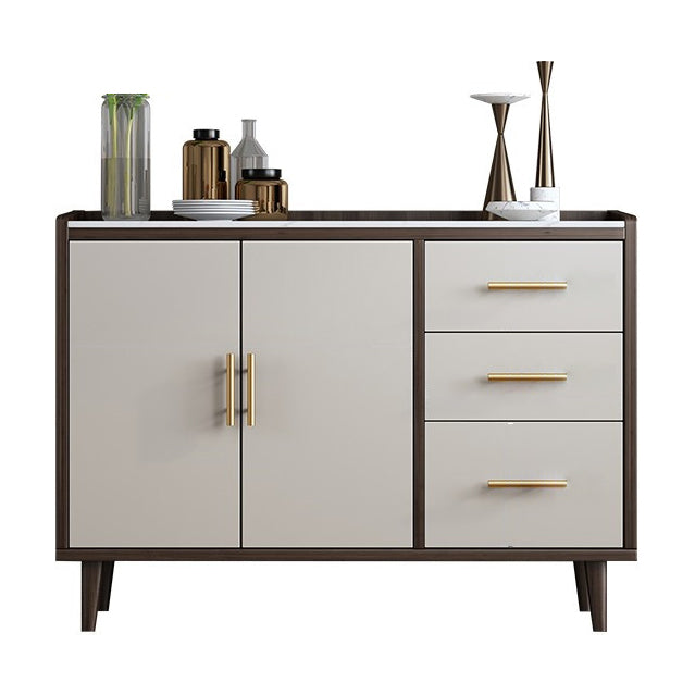 Mesa de piedra del gabinete del aparador glamoroso con piernas para la cocina