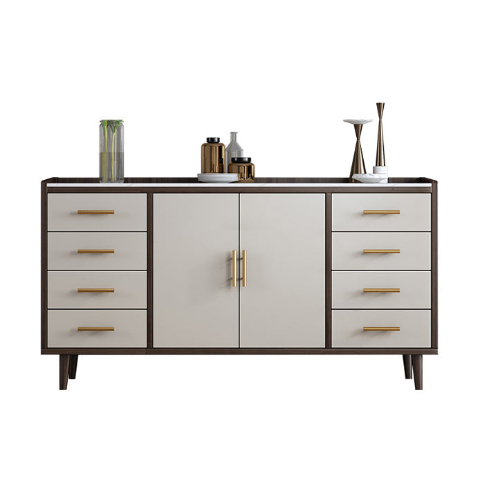 Mesa de piedra del gabinete del aparador glamoroso con piernas para la cocina