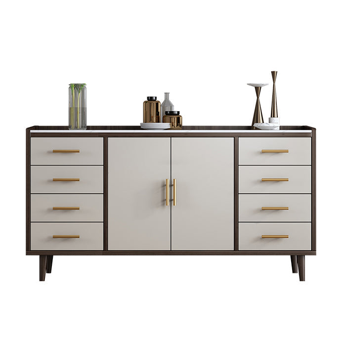 Mesa de piedra del gabinete del aparador glamoroso con piernas para la cocina