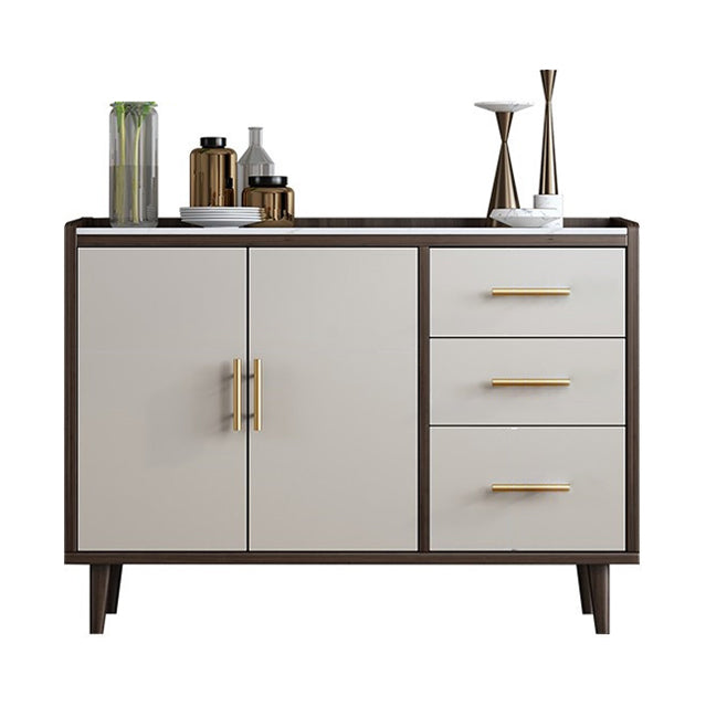 Mesa de piedra del gabinete del aparador glamoroso con piernas para la cocina