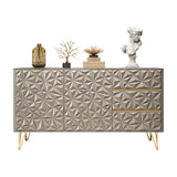 Glam Buffet Table Stone Sideboard Table with Legs for Dining Room Clearhalo 'buffet_sideboard' 'Buffets & Sideboards' 'furn' 'furn_buffet_sideboard' 'Furniture' 'Kitchen & Dining Furniture' 7520779