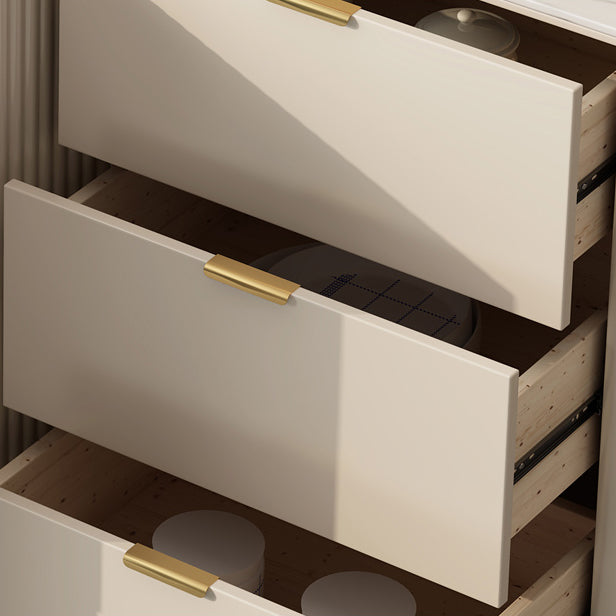 Glam Sideboard Schrankstein Sideboardtisch mit Schubladen für die Küche