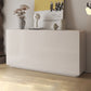 Contemporary Sideboard Cabinet Faux Wood Sideboard Table with Doors for Dining Room Clearhalo 'buffet_sideboard' 'Buffets & Sideboards' 'furn' 'furn_buffet_sideboard' 'Furniture' 'Kitchen & Dining Furniture' 7520836