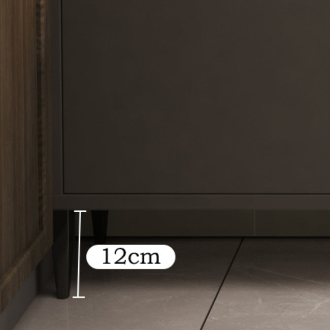 Mesa de piedra del gabinete del aparador contemporáneo con cajones