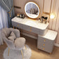 Contemporary Solid Wood With Drawer Bedroom Lighted Mirror Make-up Vanity