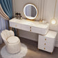 Contemporary Solid Wood With Drawer Bedroom Lighted Mirror Make-up Vanity