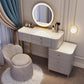 Contemporary Solid Wood With Drawer Bedroom Lighted Mirror Make-up Vanity
