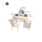 Contemporary Solid Wood With Drawer Bedroom Lighted Mirror Make-up Vanity